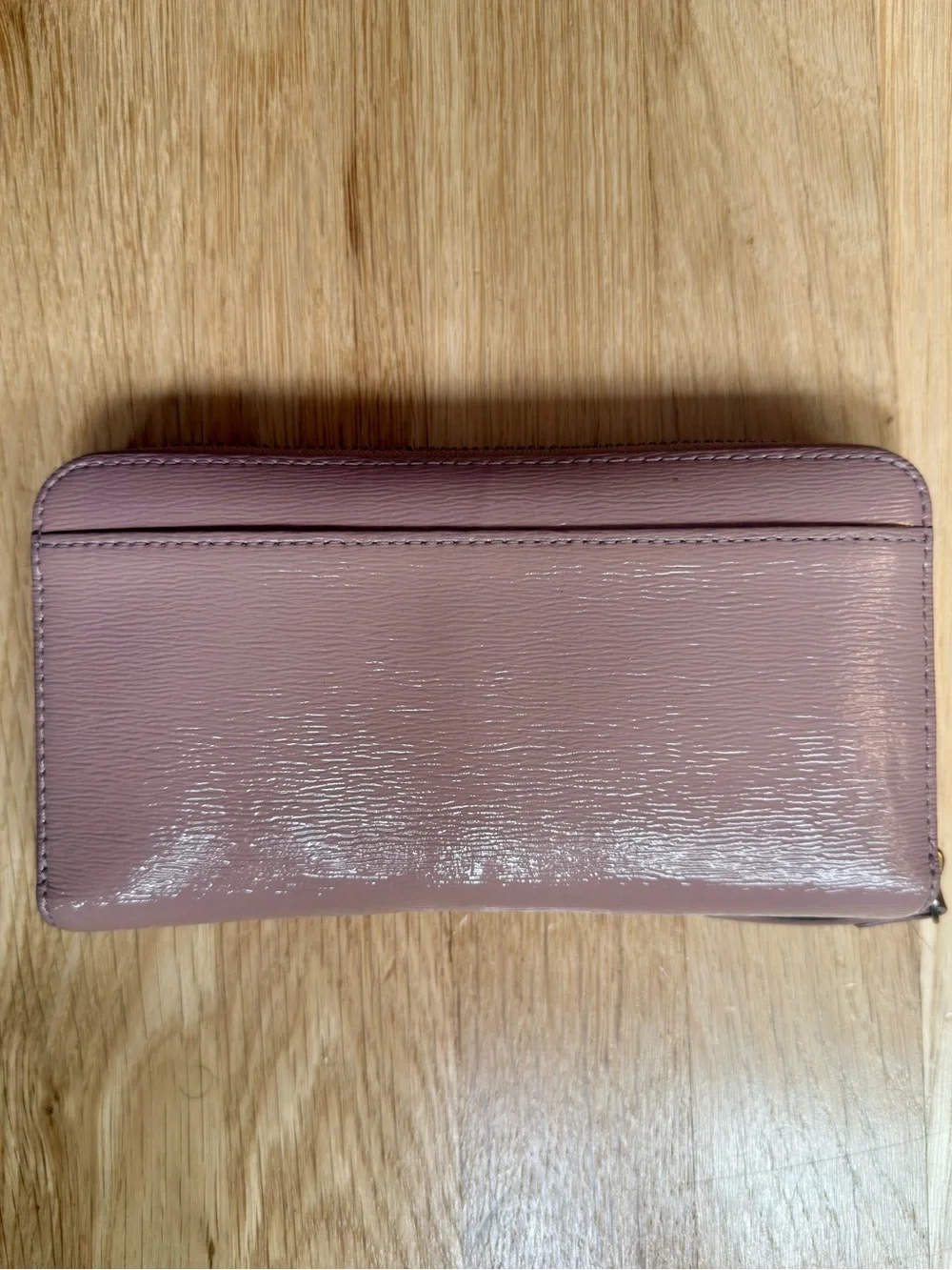 Kate Spade New York Patent Leather Zip Around Wallet